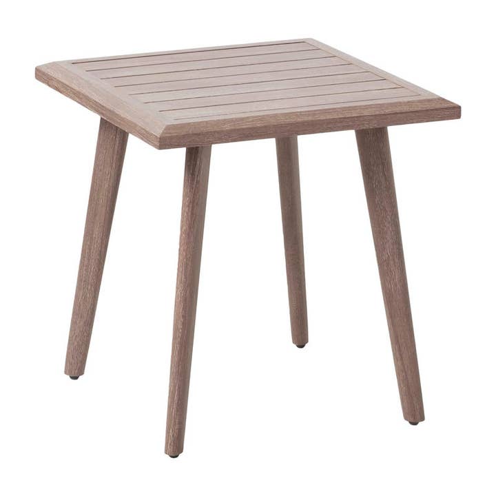 Side Table 22" Aluminum Square for wholesale by Alfresco Home