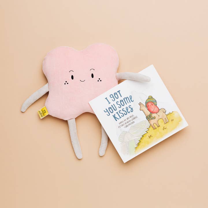 The Kiss Co - Wholesale Stuffed/plush toy – Kids & baby - Big Kiss - Organic Toy1