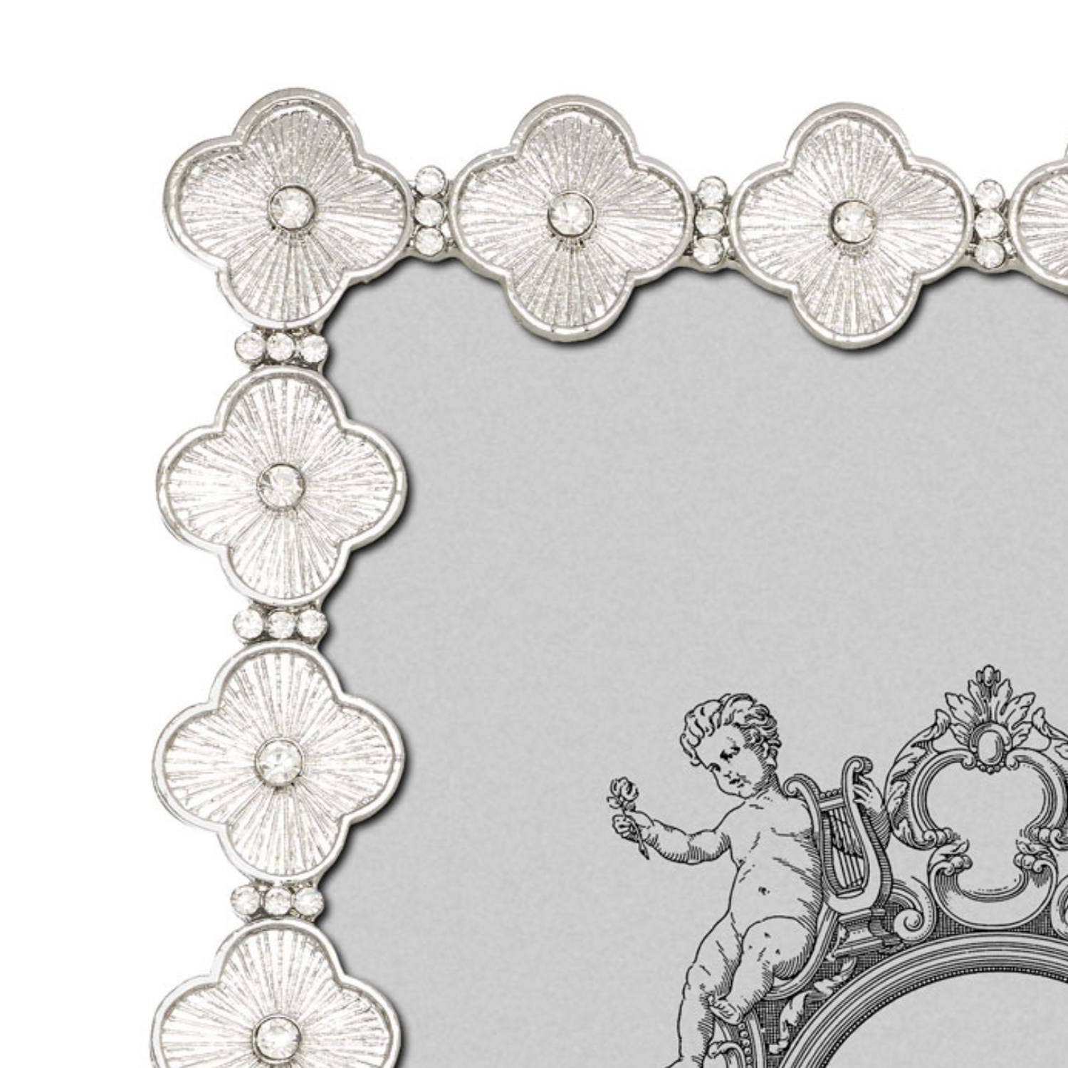 OLIVIA RIEGEL - Vente Cadres photos - Cadre Trèfle | Cadre Photo | Cadres Dorés | Cadres Argentés2