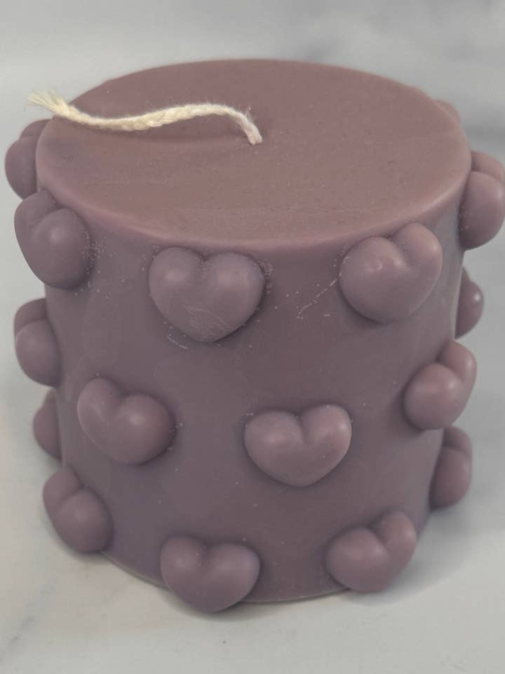 Hart Pillar kaars voor wholesale door LitwLilit