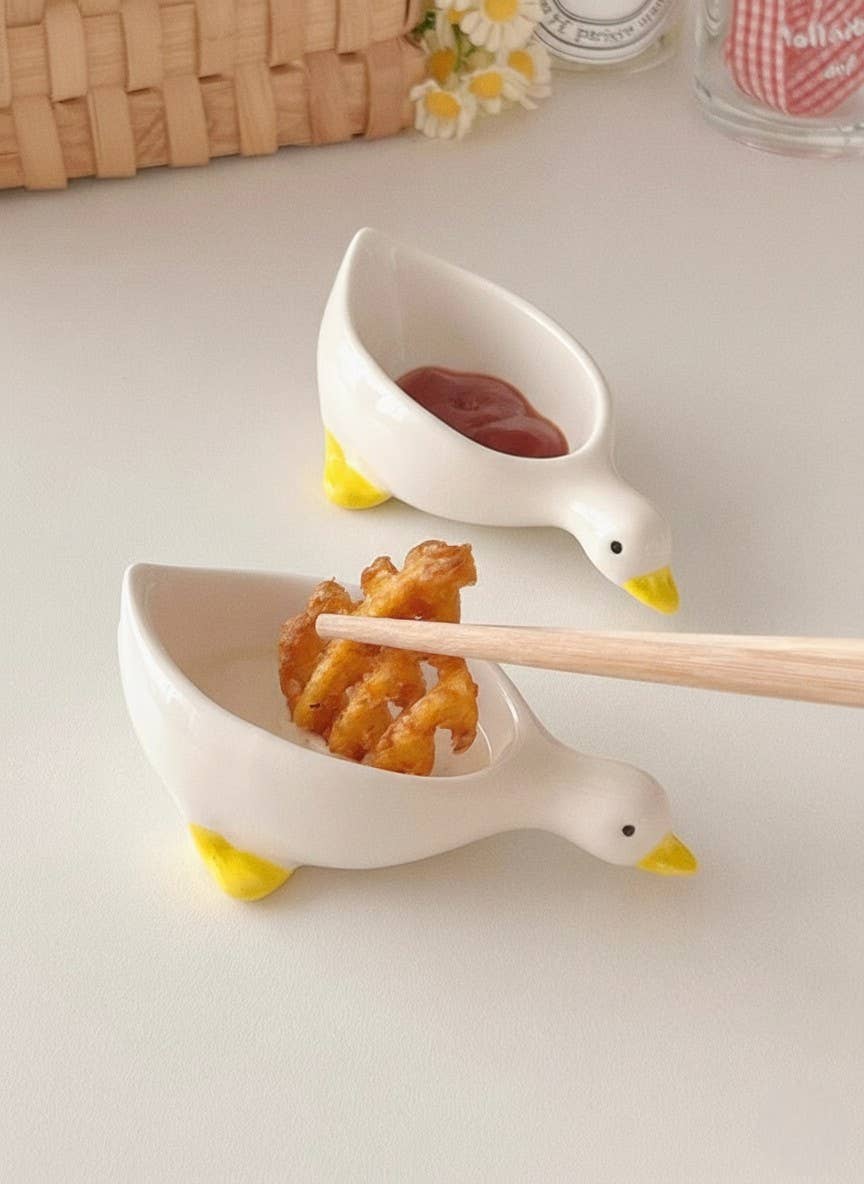 Otterware - Wholesale Condiment/Dip Bowl - Quirky Handcrafted Duck Ceramic Dipping Dish/Bowl7