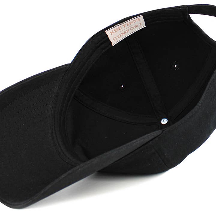 KBETHOS - Wholesale Baseball Cap - Unisex - True Unstructured Low Profile Strapback Cotton Cap3