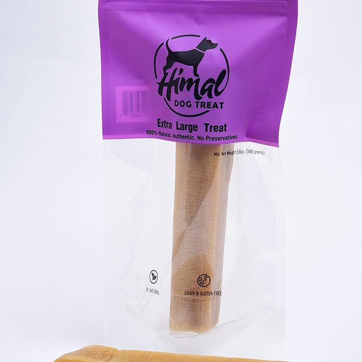 Himal Dog Treat 100% Natural Yak Chew (Extra Large 5.6oz) for wholesale by Himal Dog Treat