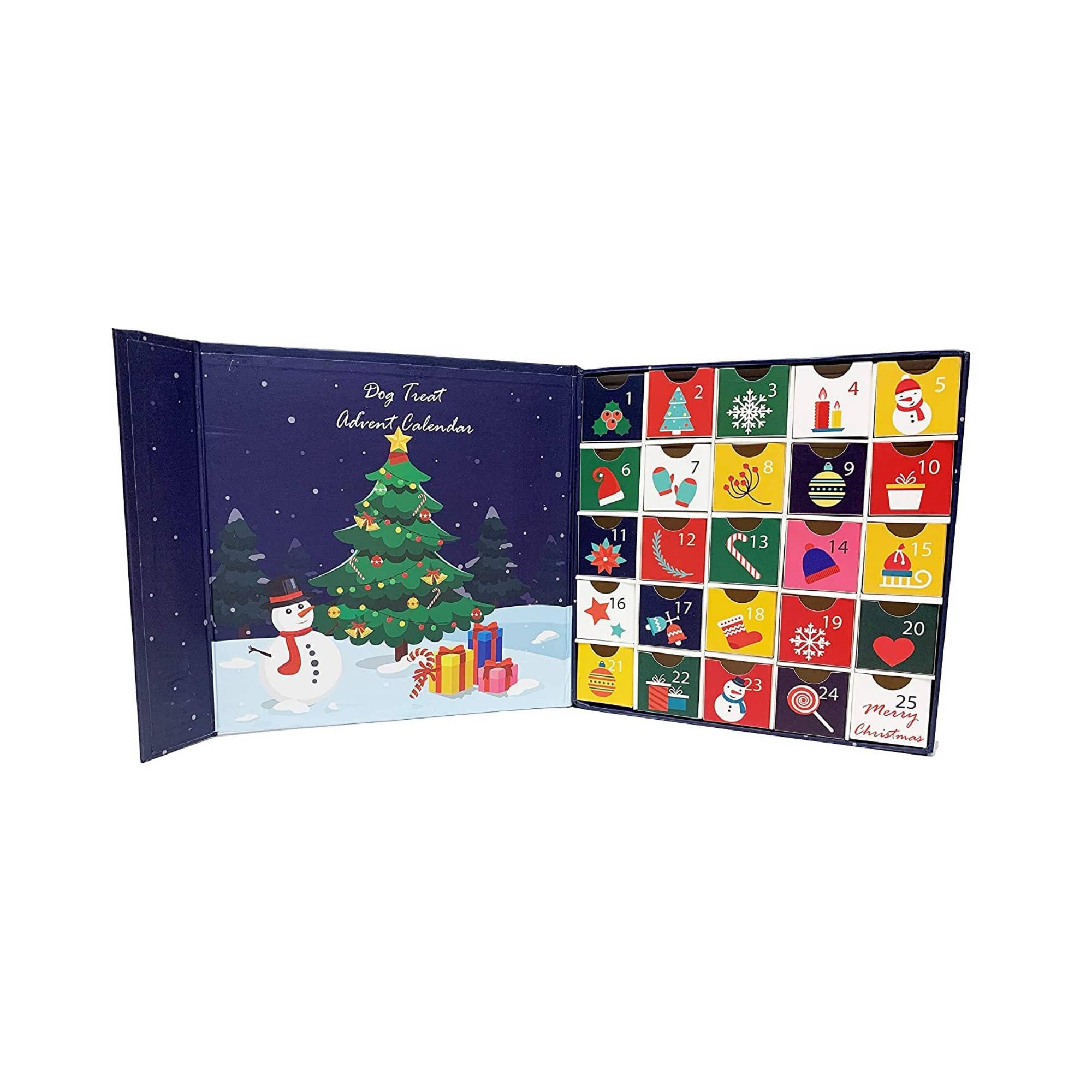 Midlee Designs - Wholesale Advent Calendar - Midlee Christmas Advent Treat Box Only (Empty)