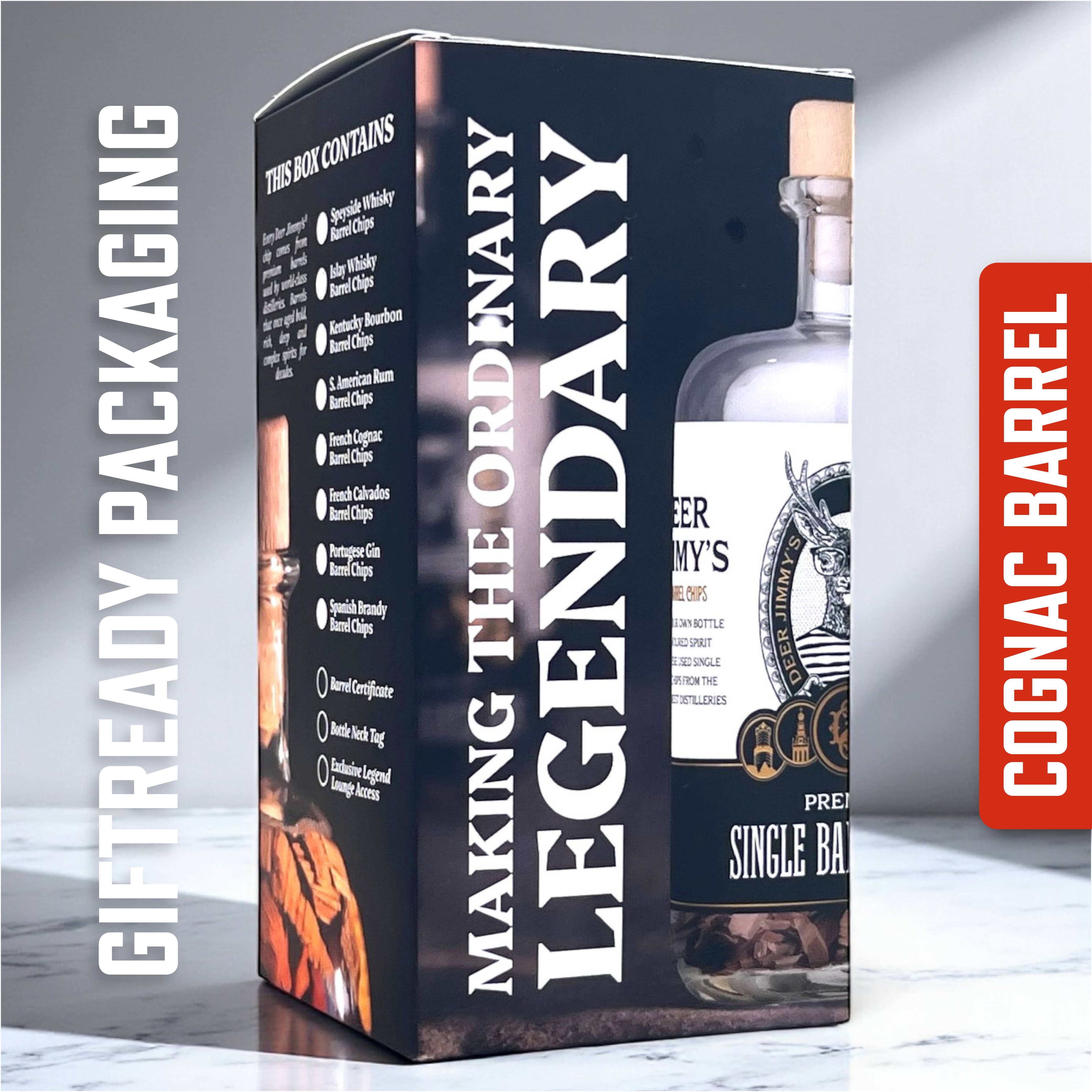 Deer Jimmy's® - Wholesale DIY Drink Kit - Deer Jimmy's® DIY Cognac Gift Set – Cognac Barrels1
