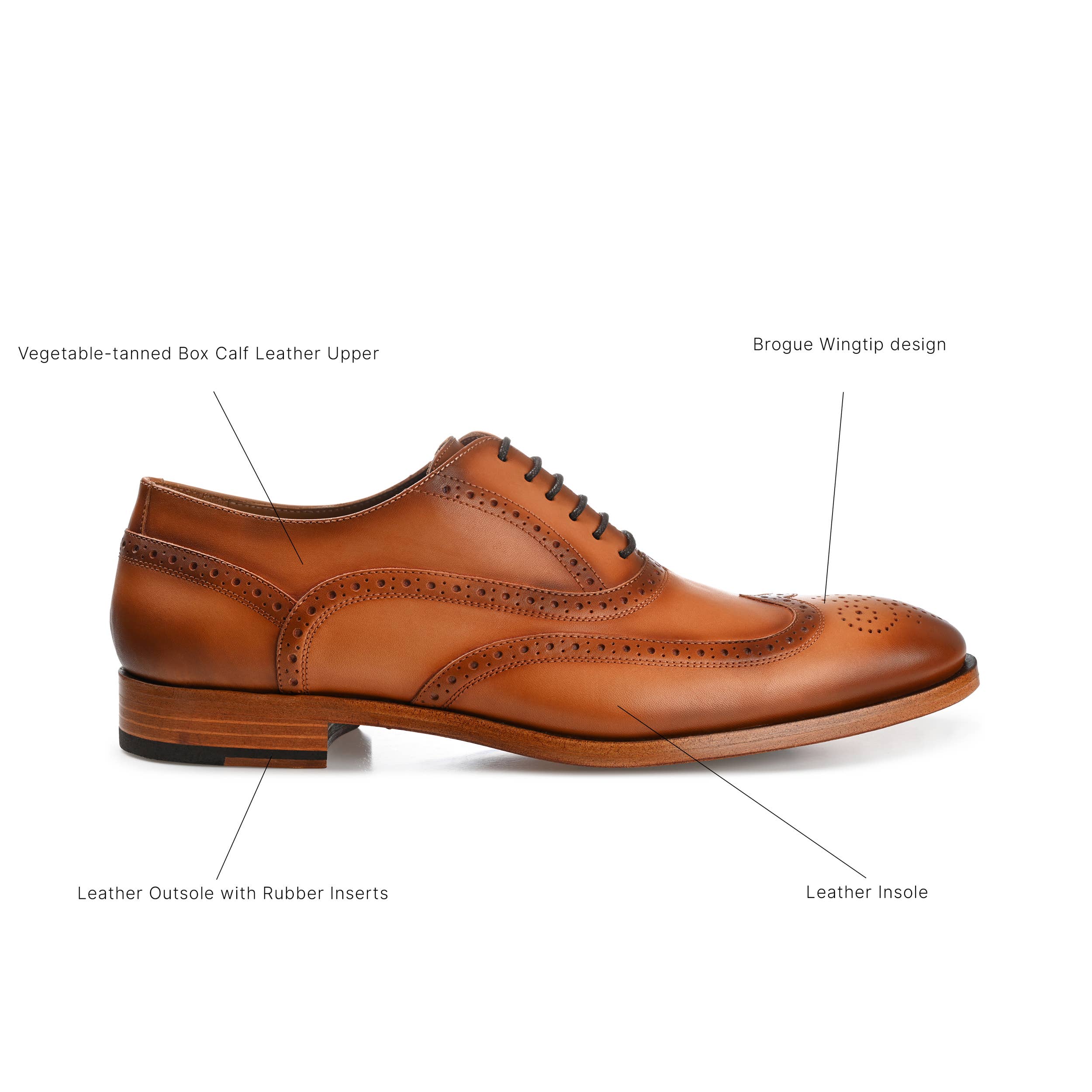 Taft - Wholesale Oxford Shoes - Men's - The Beck Shoe in Burnt Honey8