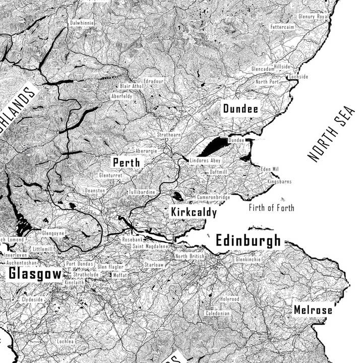 Brushery – Mapa por atacado – Scotch whisky mapa3