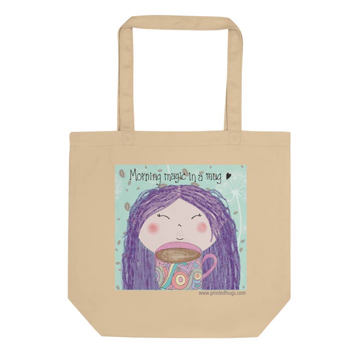 Morning Magic Eco Tote Bag for wholesale by Printed Hugs