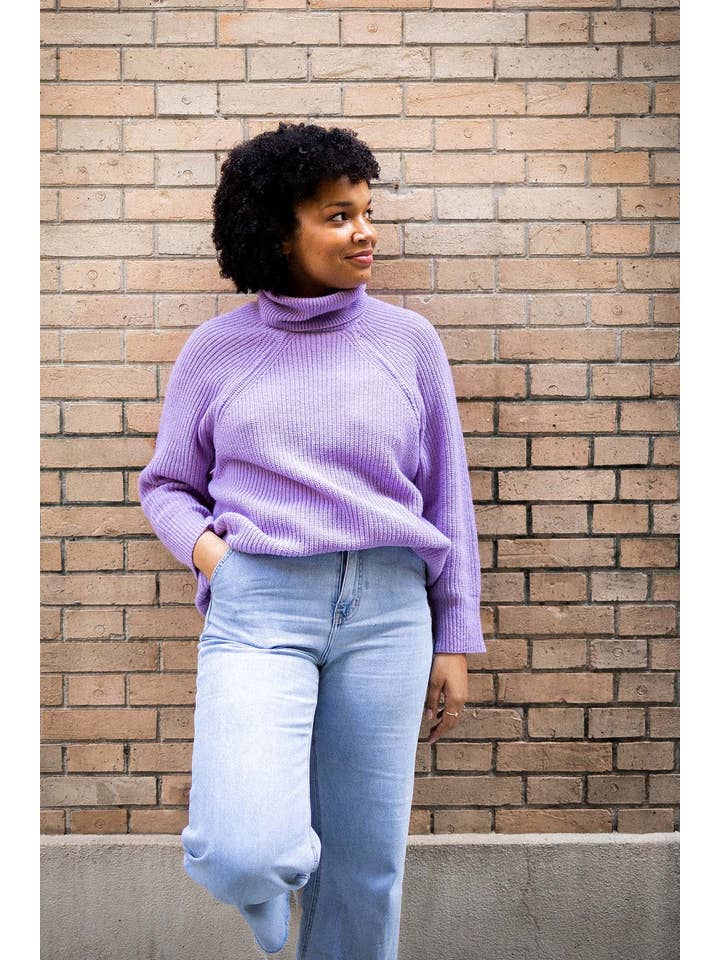 You&Milk - Vendita all'ingrosso Maglione tricot - Donna - Maglia da allattamento Sweet Mama (Lilla, Rosa)10