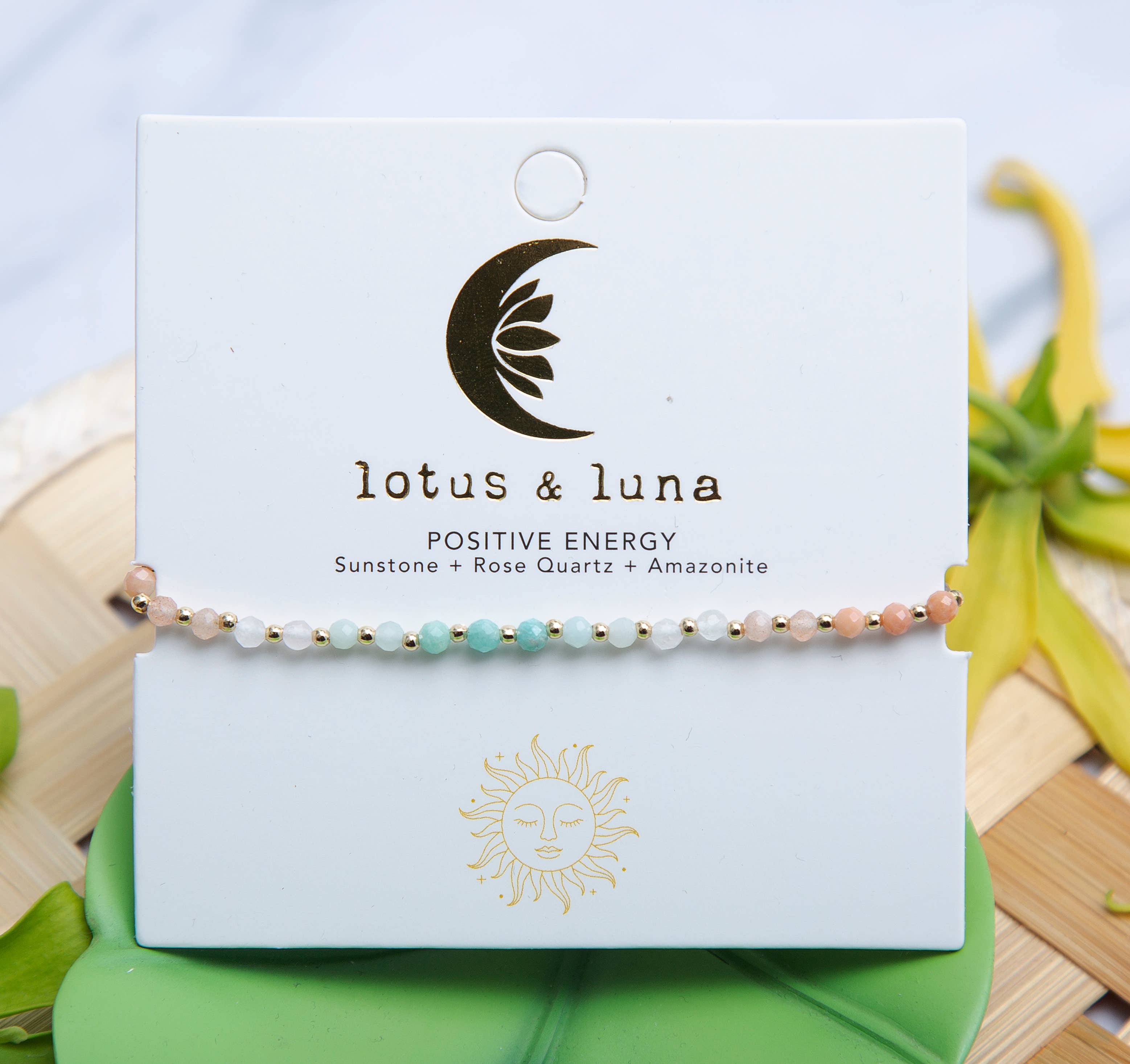 Lotus and Luna - Wholesale Beaded Bracelet - Positive Energy 3mm Healing Bracelet8