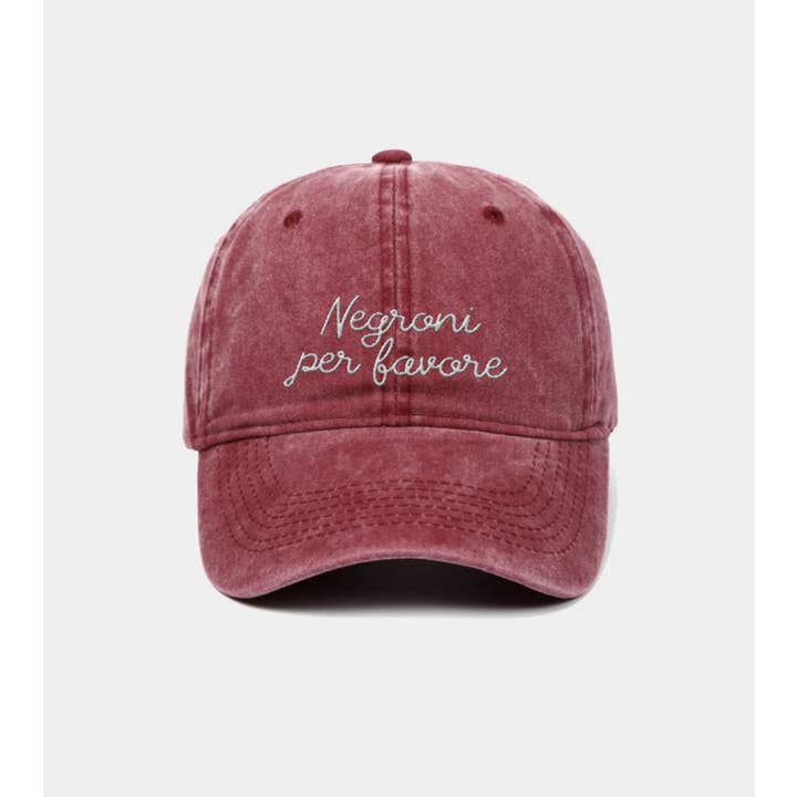 Juste un t-shirt - Wholesale Baseball Cap - Unisex - Embroidered Cap - Negroni per Favore4
