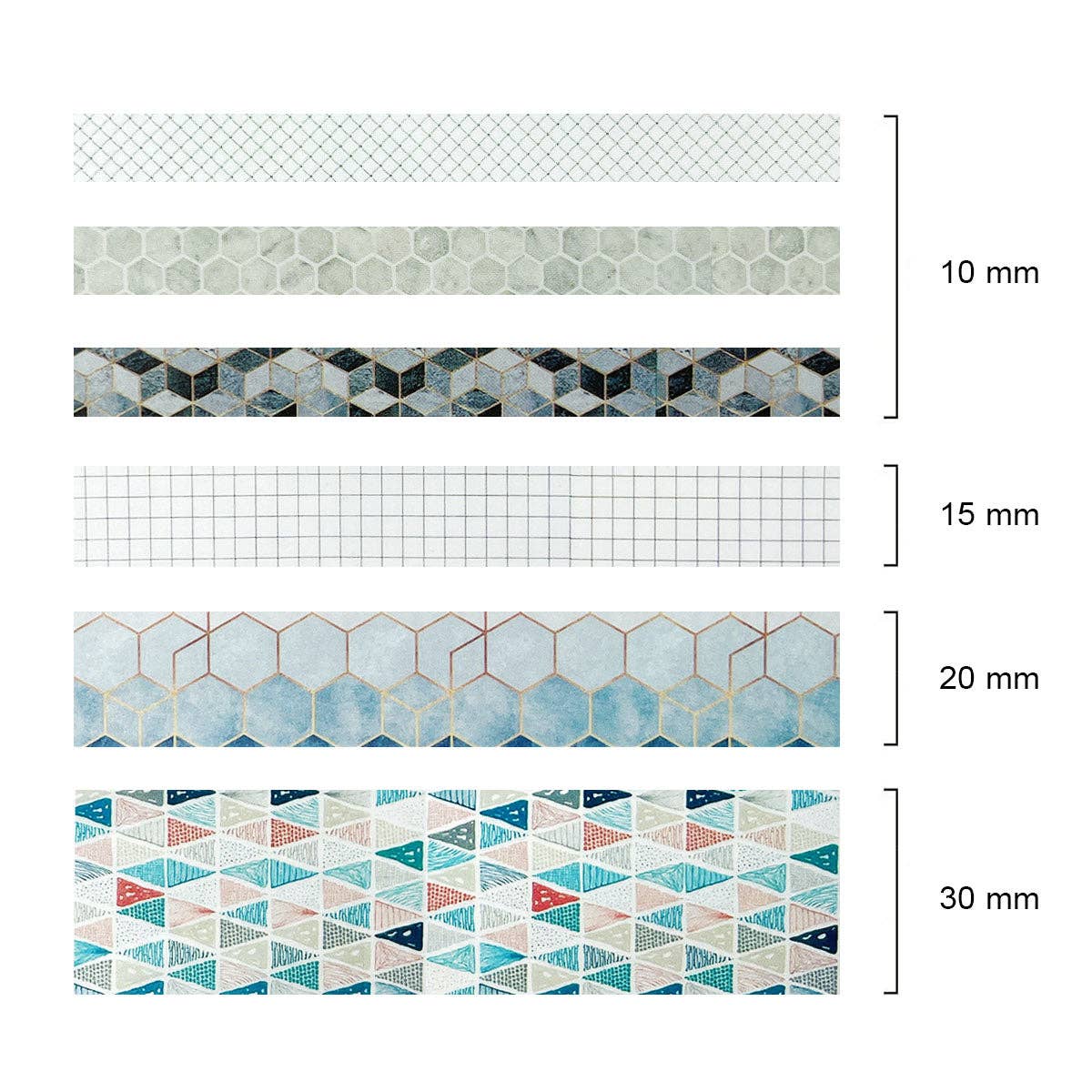 Wrapables.com - Wholesale Washi Tape - Wrapables Decorative Washi Tape Box Set for DIY Arts & Craft62