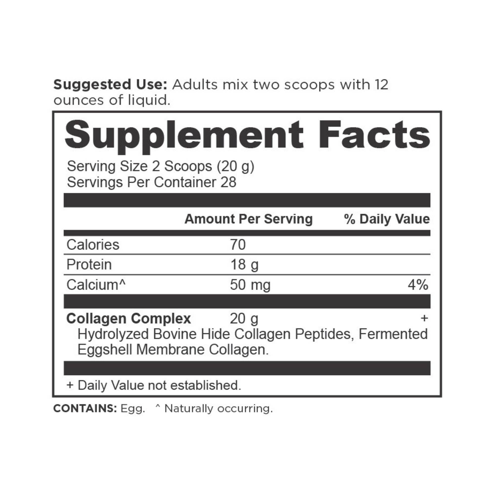 White Collagen Peptides Protein | Powder Unflavored (28 Servings) for wholesale on Faire1