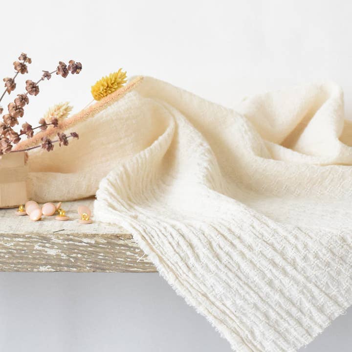 COUSETTE - Venta al por mayor Tela - Algodón Marcello - Crudo2