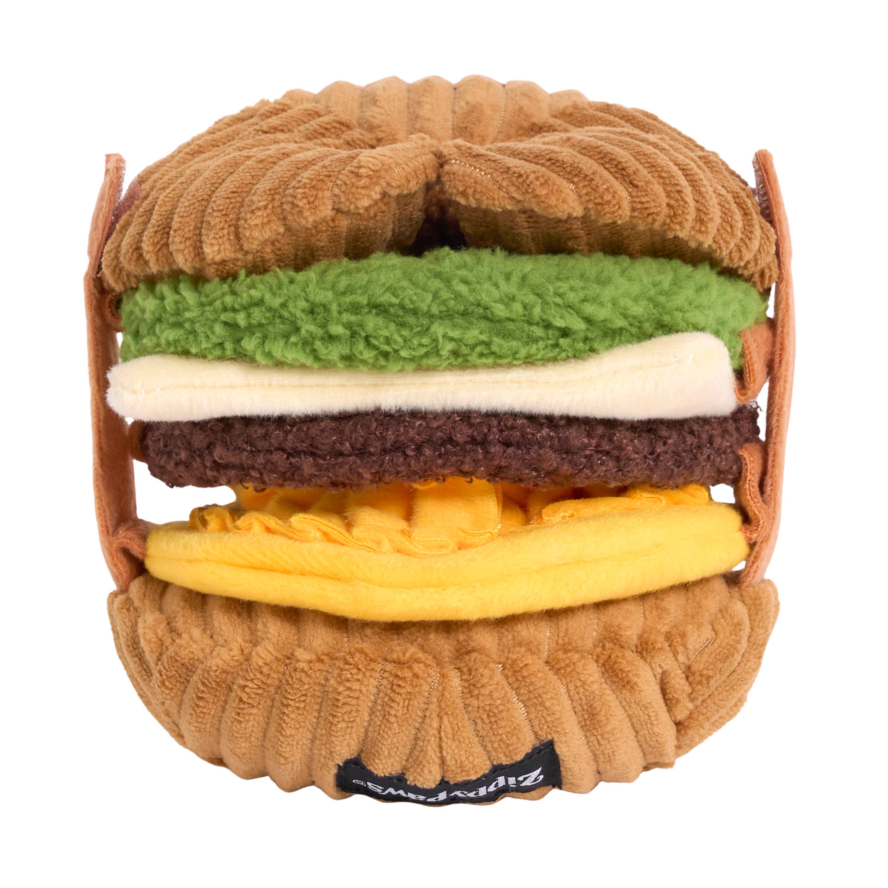 ZippyPaws - Wholesale Pet Toy - Dog - Snufflerz Stacks - Breakfast Sandwich - Interactive Dog Toy2