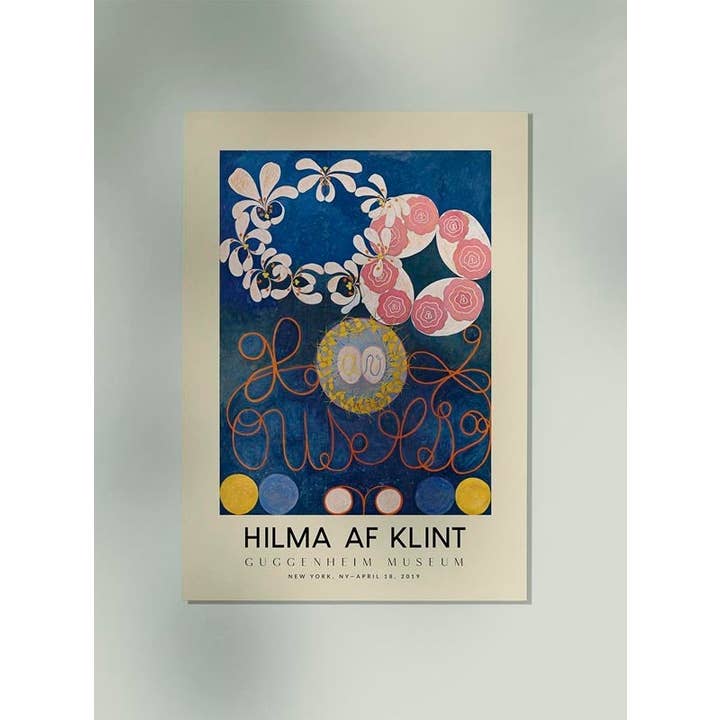 Rock Paper Scissors Wall Art - Wholesale Art Print - Hilma Af Klint The Ten Largest No. 1 Guggenheim Exhibition P2