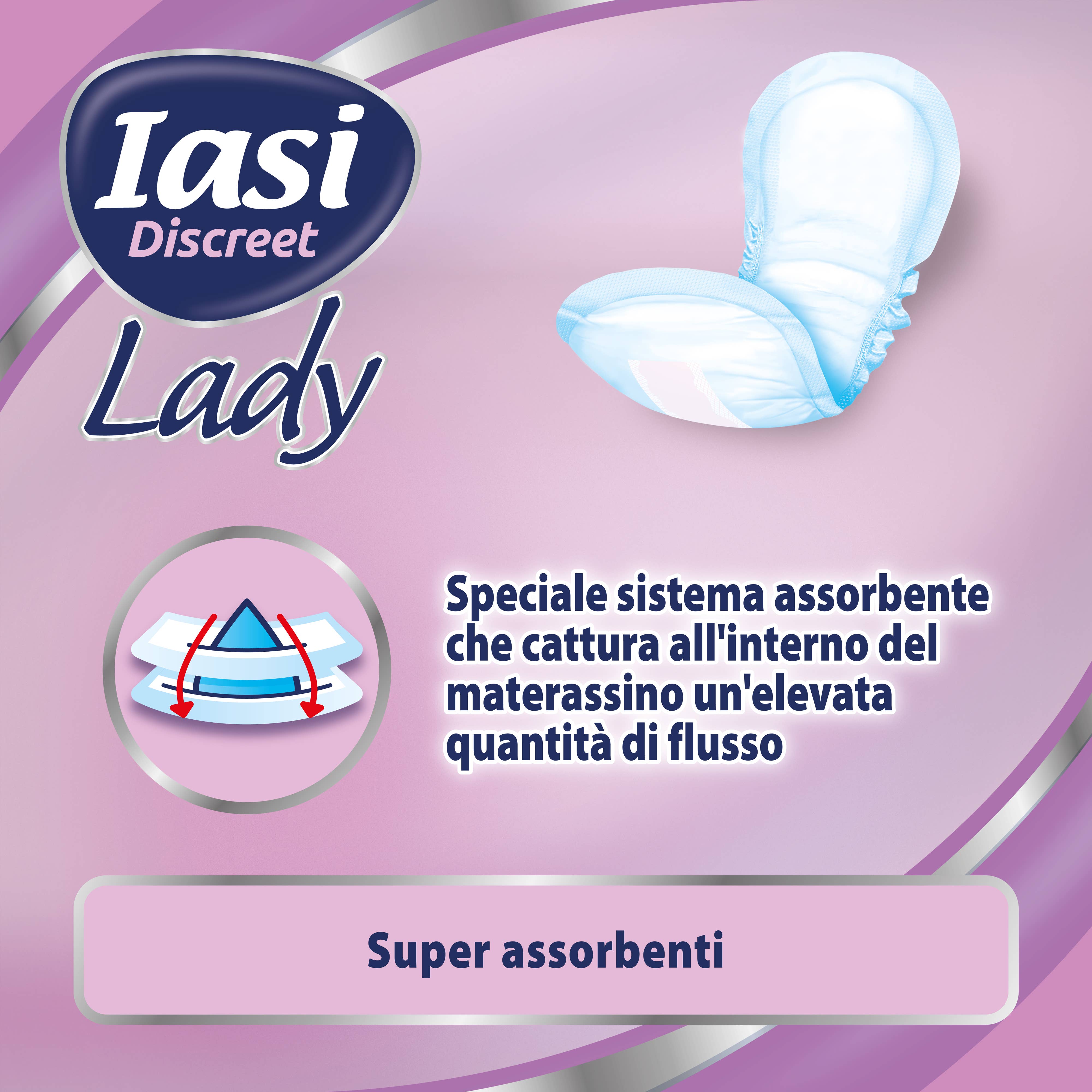Babylino - Wholesale Incontinence Aid - IASI Discreet Lady Extra Absorbent for Urinary Leaks, 16 Units6