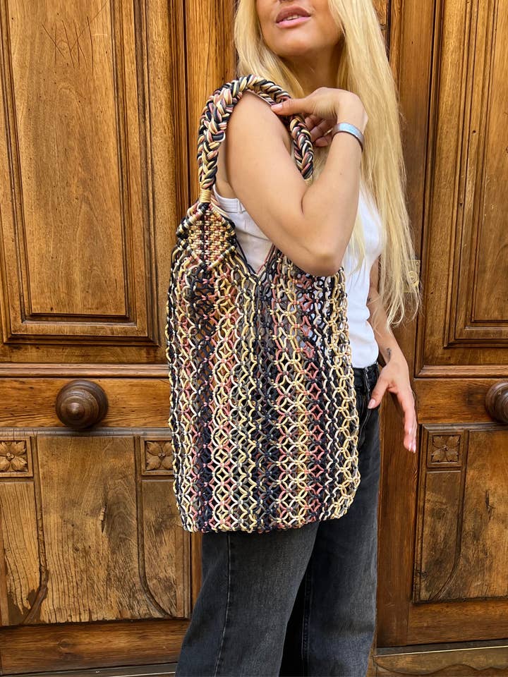 Asilah Mesh Bag for wholesale by Lamu Brand