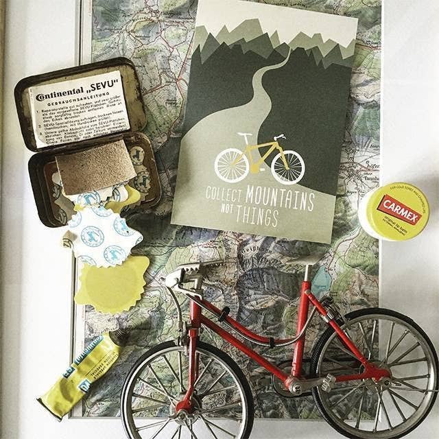 Roadtyping – wholesale Vardagliga hälsningskort – Mountainbike-vykort2