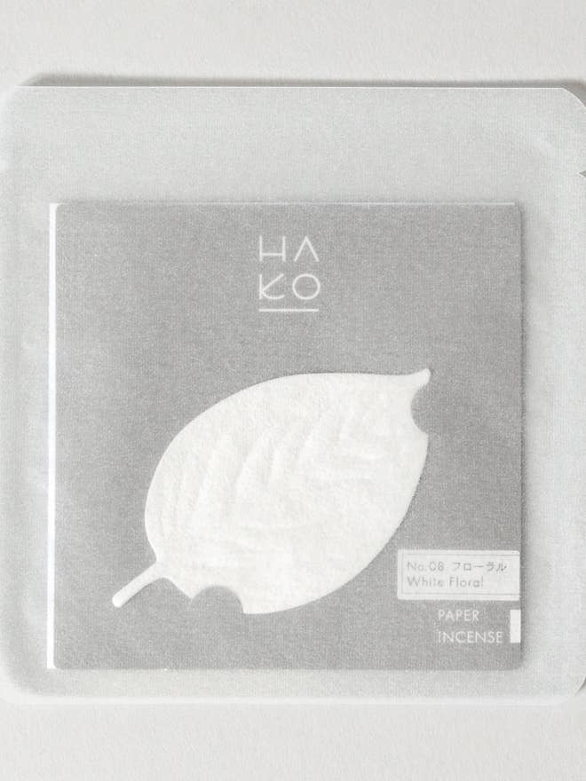HA KO Paper Incense - White Floral for wholesale by Morihata International Ltd. Co.