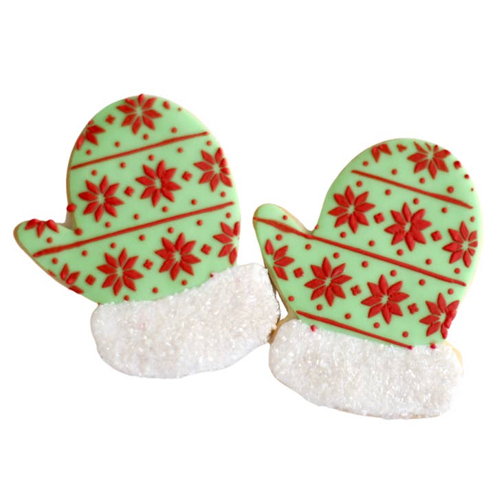 Sweet Sanctions LLC - Wholesale Cookie - Winter Mitten Cookies1