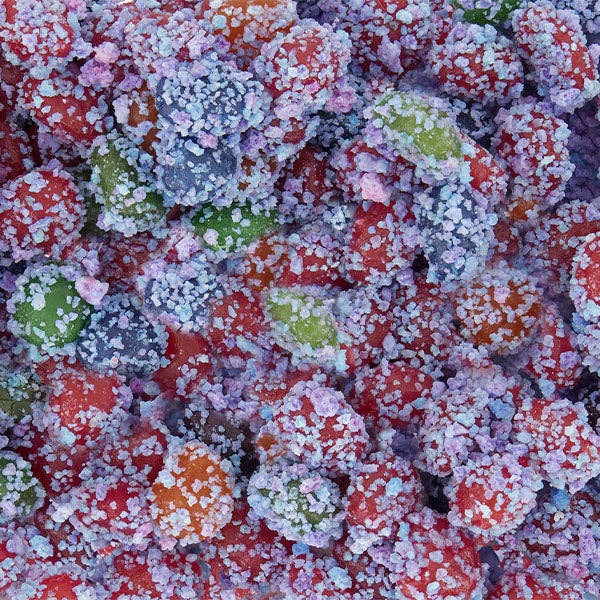 Showcase - Wholesale Gummy - GushYums Mega Sweet Cotton Candy Blasts Gushing Gummy Candy (4oz)