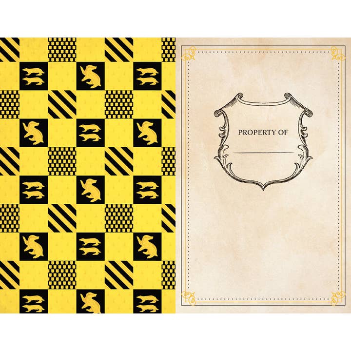 Insight Editions - #1 Pop Culture Publisher - Wholesale Notebook - Harry Potter: Hufflepuff Ruled Notebook3