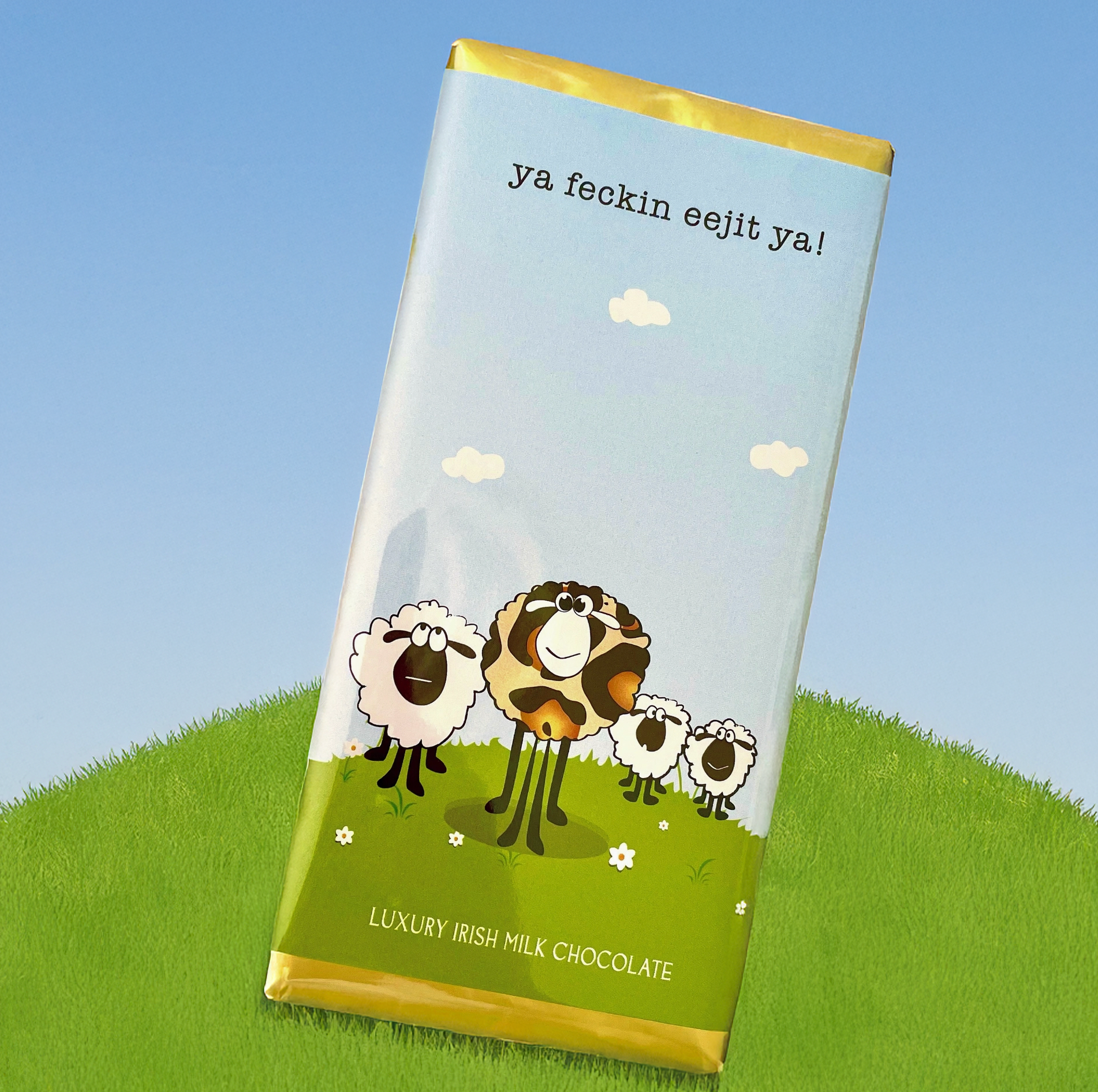 Sweet Living Kilkenny - Wholesale Chocolate Bar - Ya Feckin eejit ya!2