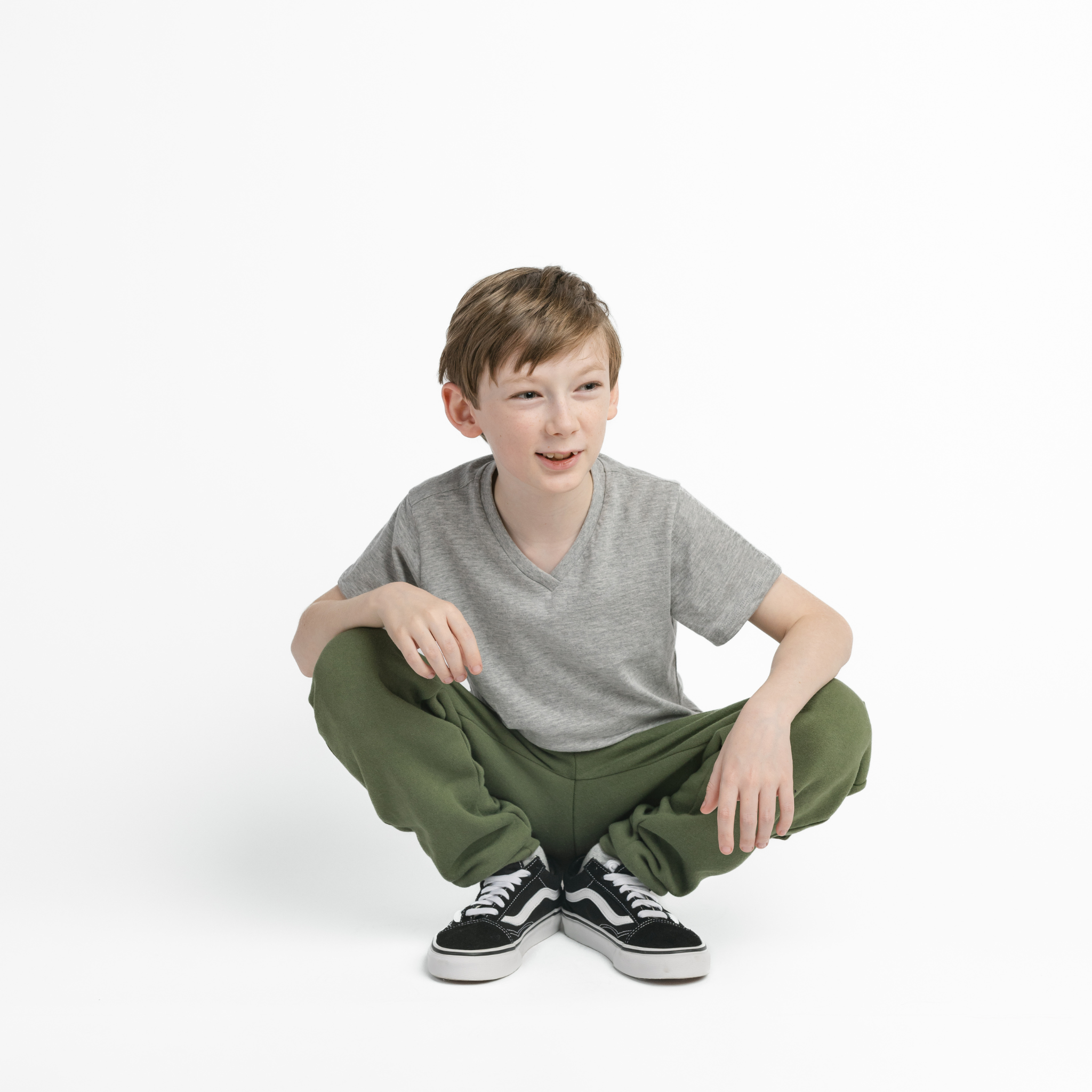 mini mioche collective inc. - Wholesale T-Shirt - Kids - Premium GOTS-Certified Organic Cloud V-Neck Tee22