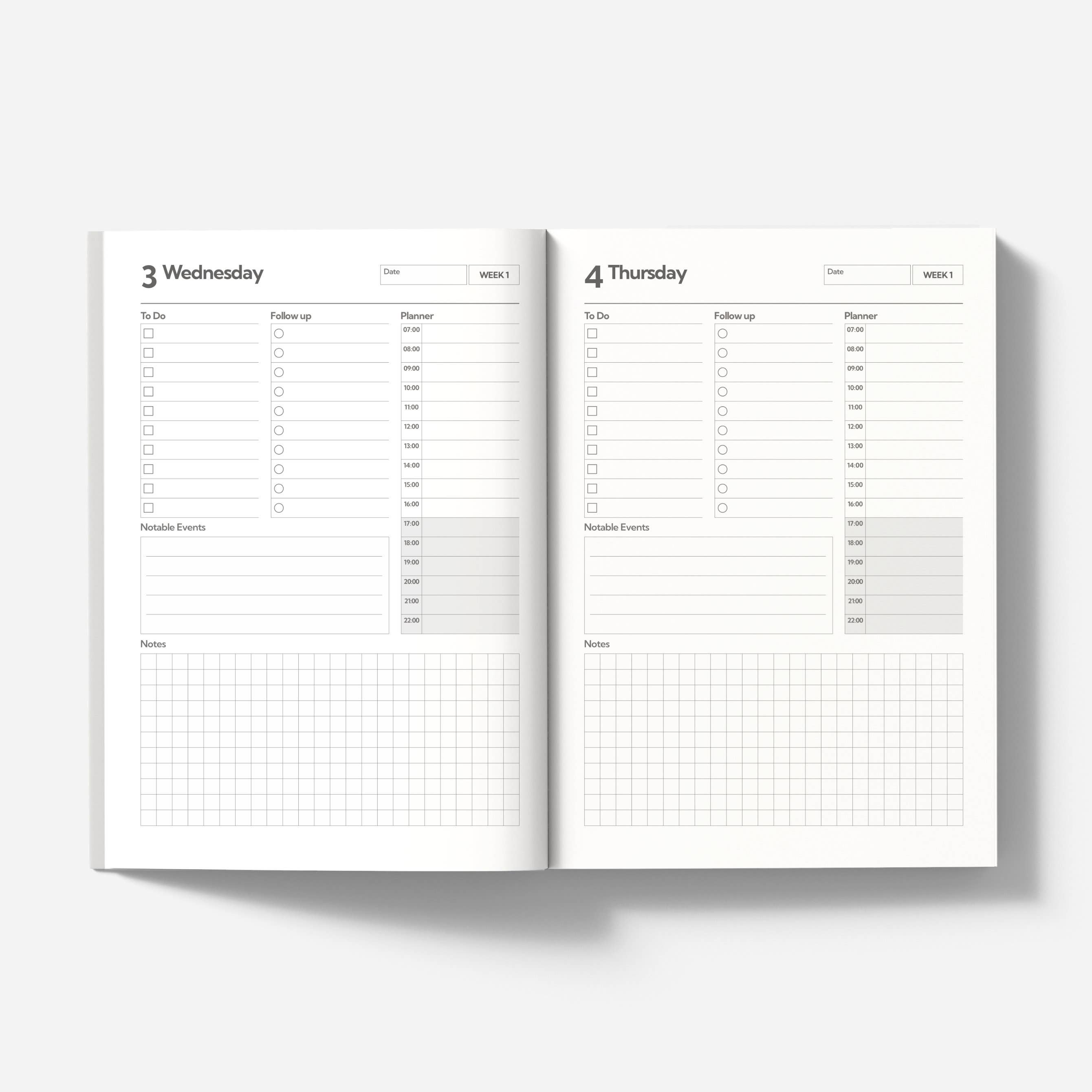 Nolki - Wholesale Planner - A5 Planner | Dagboek - 2026 Planner Pakket2