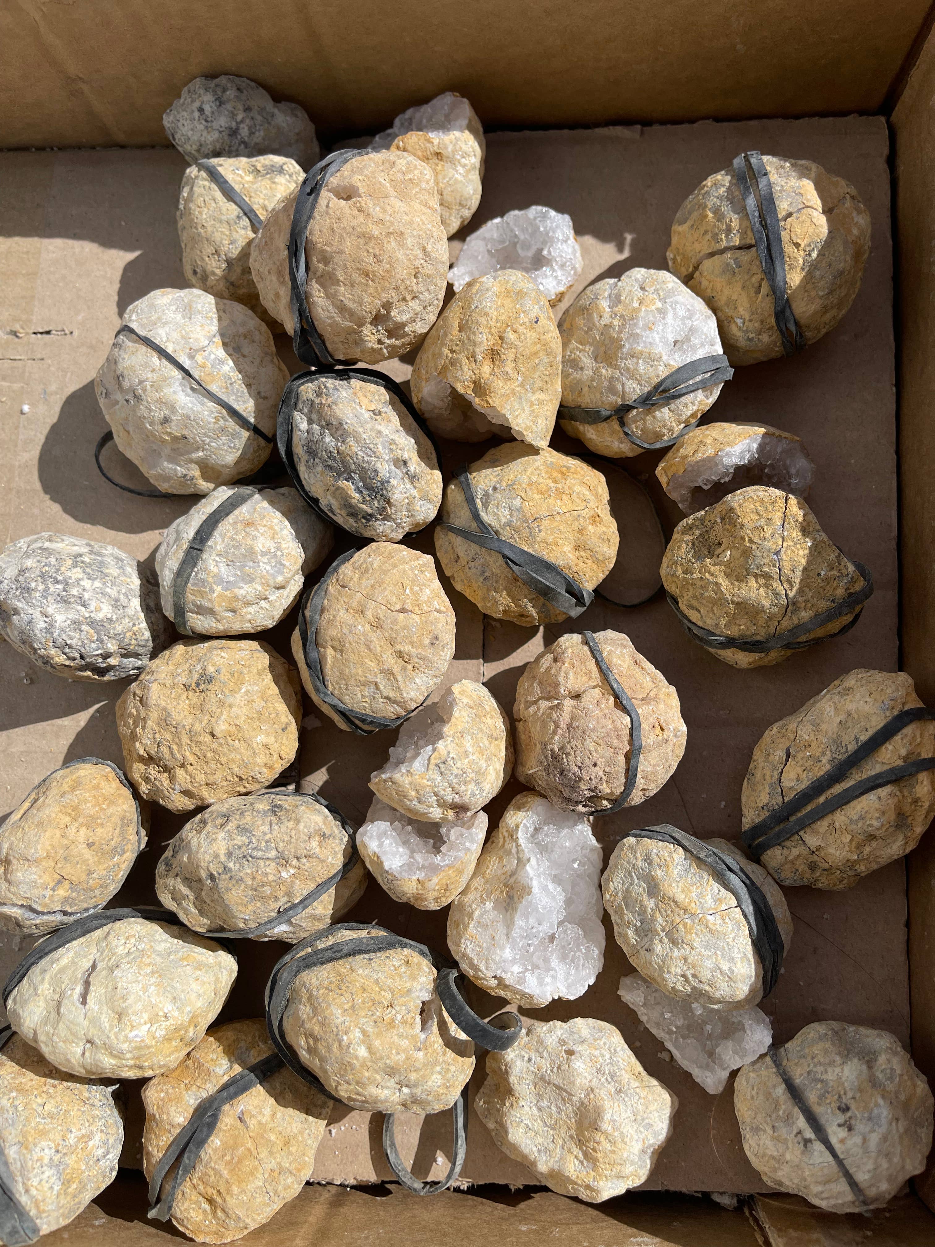 Casablanca Exports - Wholesale Spiritual Stone/Crystal - Mini geodes - sets of 10 whole sets 1