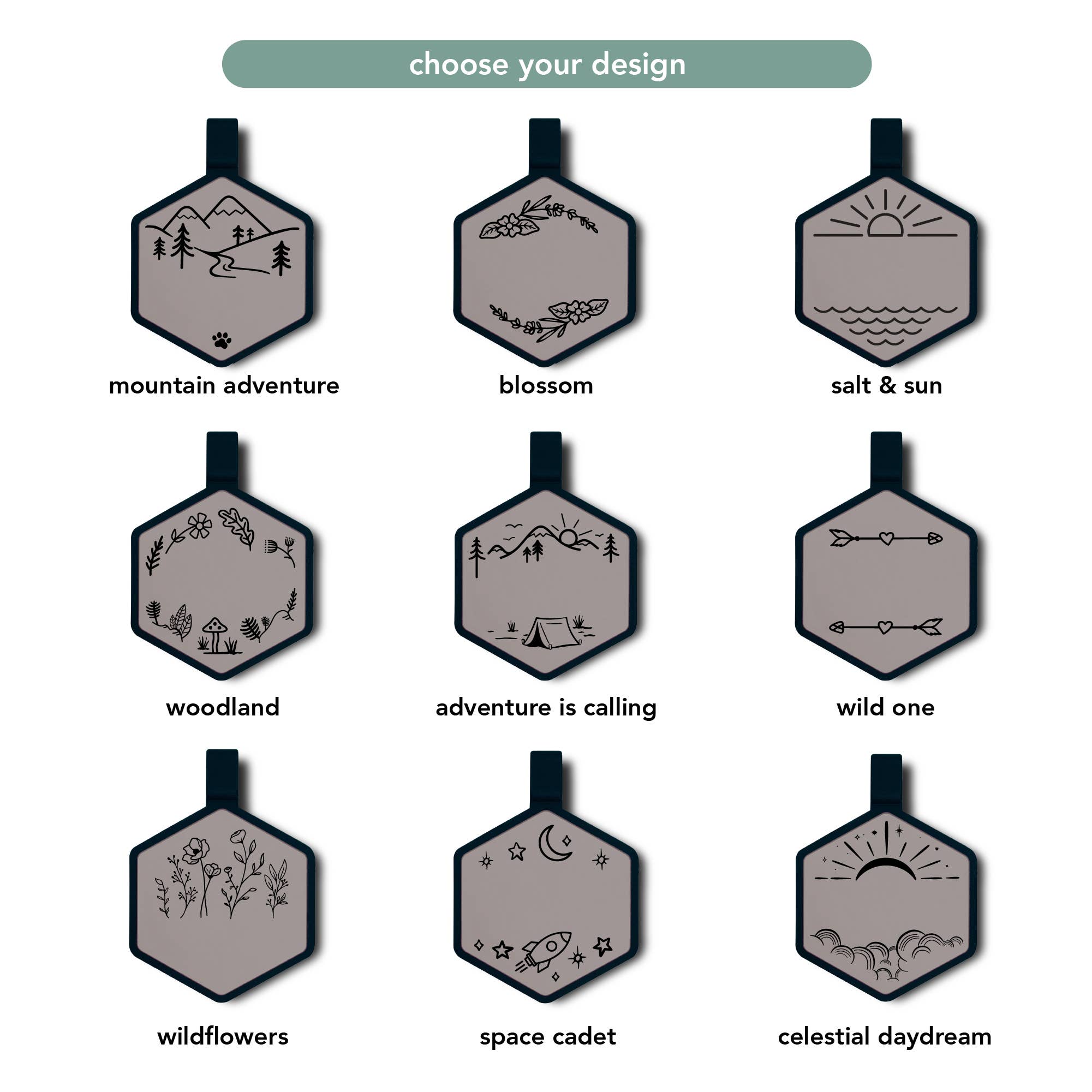 Besties Pets – wholesale Pet identification tag – Cat/dog – Mini Design Your Own Silicone Pet ID Tag2