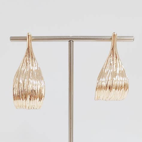 Guld flerlagrade 1" hoopörhängen för wholesale av What's Hot