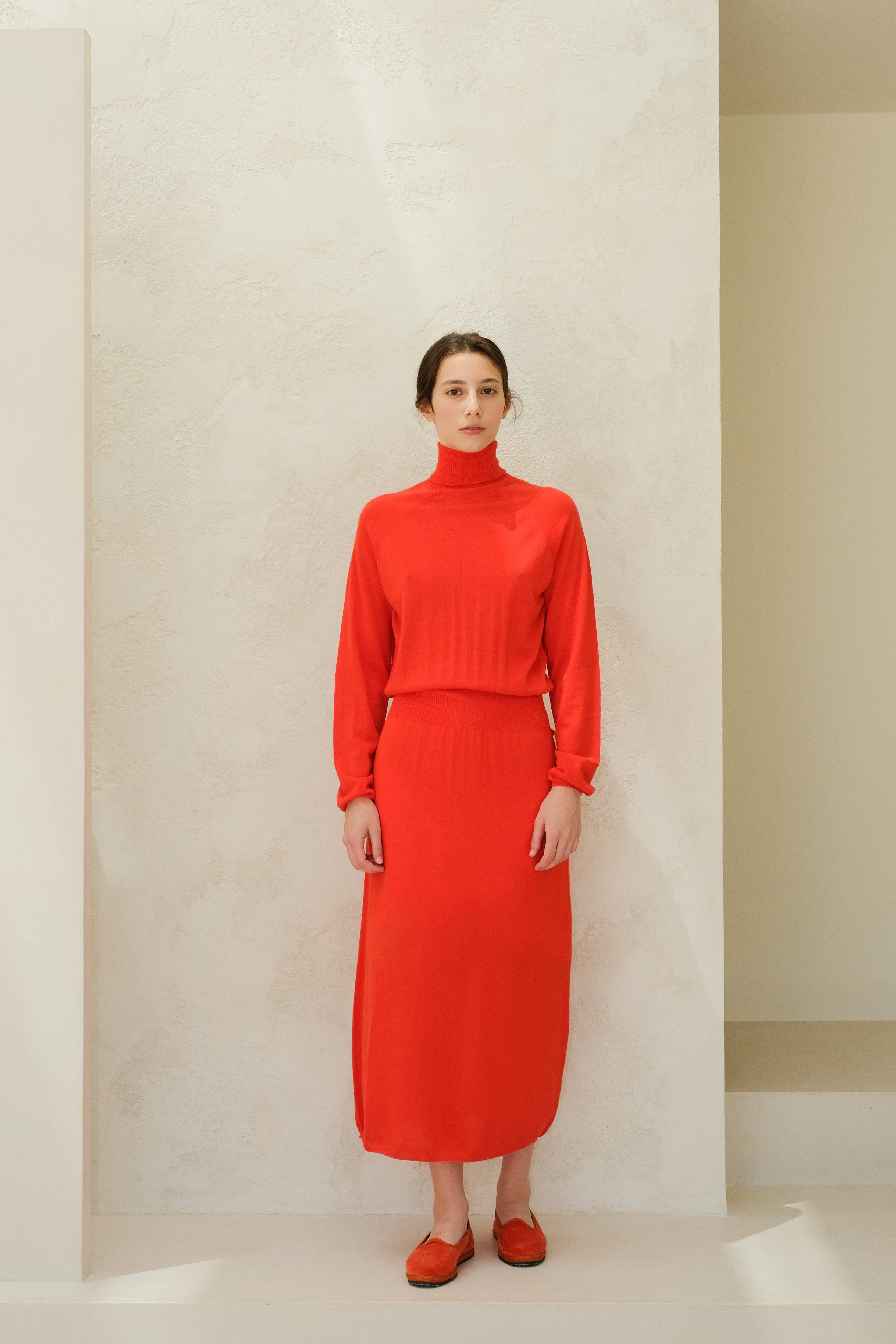 Lèmme - Wholesale Dress - Women's - Extra Fine Merino Wool Dress (3D-Knit)7