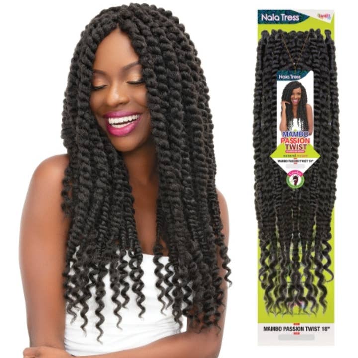 Majestic Wholesale - Wholesale Hair Extensions - Nala Tress Mambo Passion Twist 18" Crochet Hair