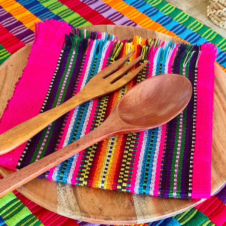 GUATEARTISAN - Venta al por mayor Servilletas de tela - Servilletas de tela coloridas tejidas a mano7