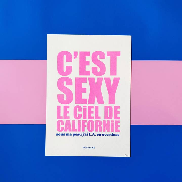 Sexy California Risography for wholesale by Mariisoré