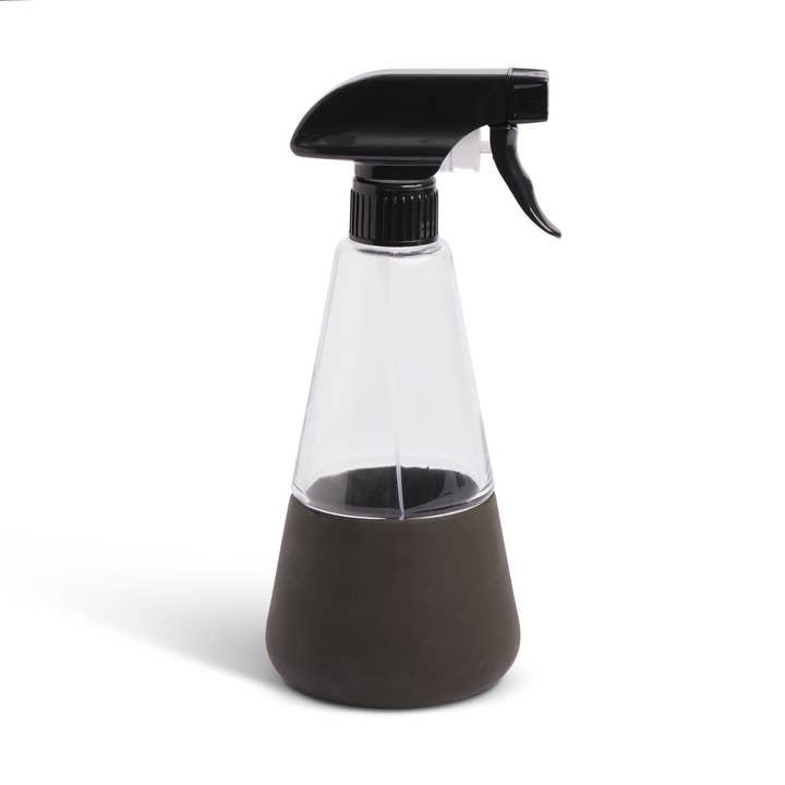 Core Home - Wholesale Spray Bottle - 500ml Glass Spray Bottle with Silicone Sleeve - Onyx