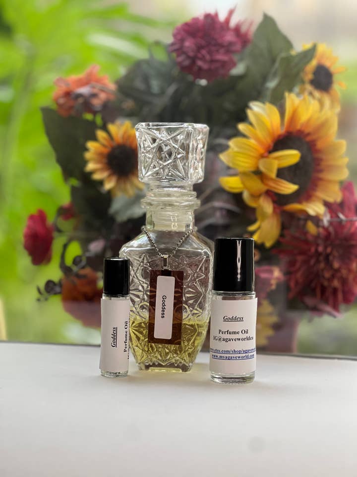 Goddess Fragrance Oil/ Alcohol Free/ Roll- On Bottle for wholesale by Agave World