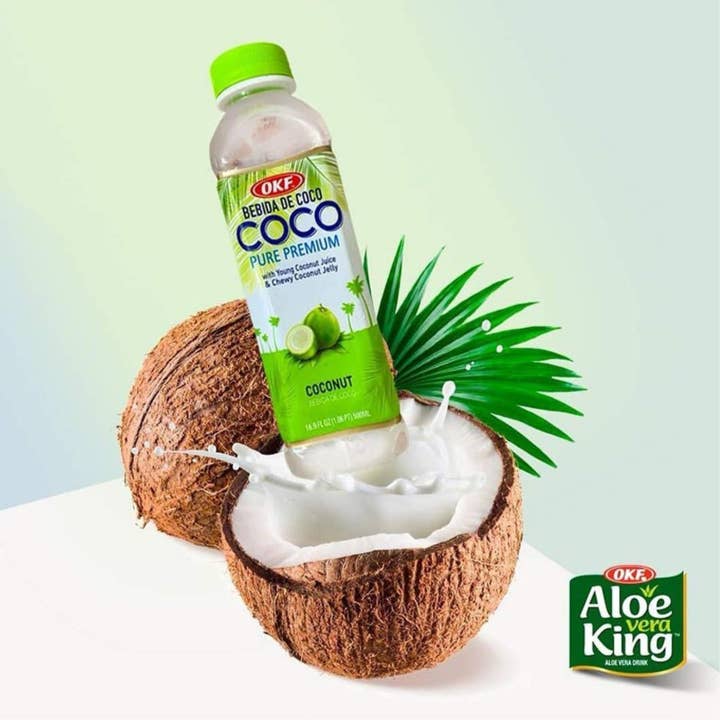 utoppa GmbH - Vente Jus de fruits - OKF Boisson à l'Aloe Vera et Noix de Coco 200 ml
