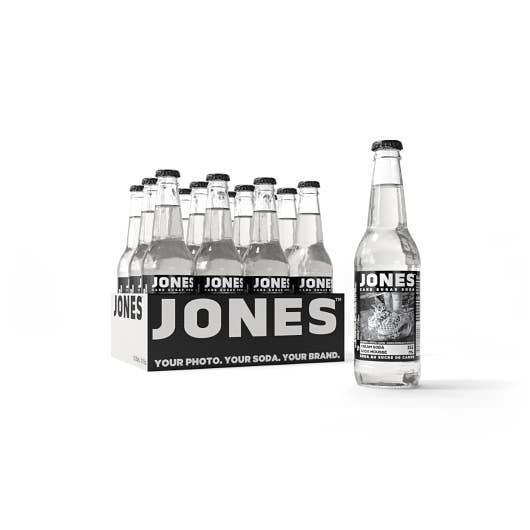 Rising Sun Distributors - Wholesale Soda/Carbonated Drink - Jones Soda Co Cream Soda, 12 Fluid Ounce0