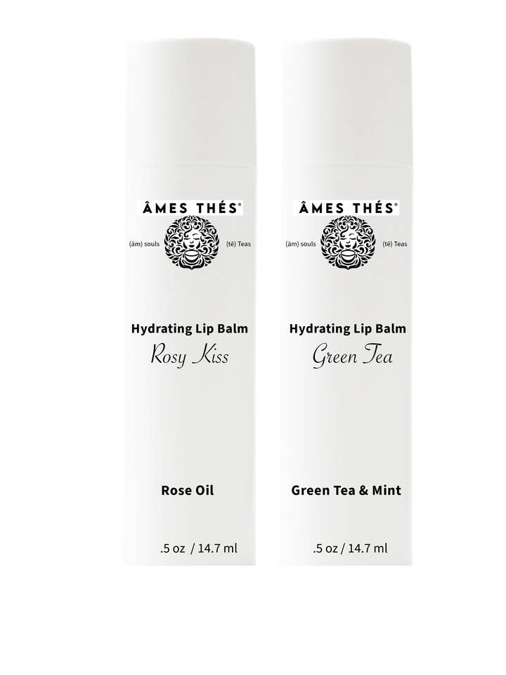 Tea Infused All Natural Lip Balm for wholesale by Âmes Thés