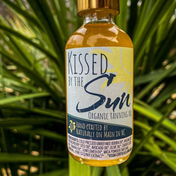 Naturally On Main - Wholesale Tanning Oil - Kissed By The Sun Organic Tanning Oil