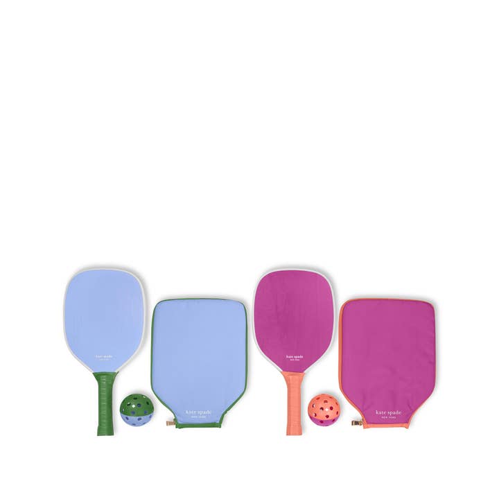 Kate Spade New York by Lifeguard Press - Wholesale Sporting Accessories - Pickleball Paddle Set, Let's Rally