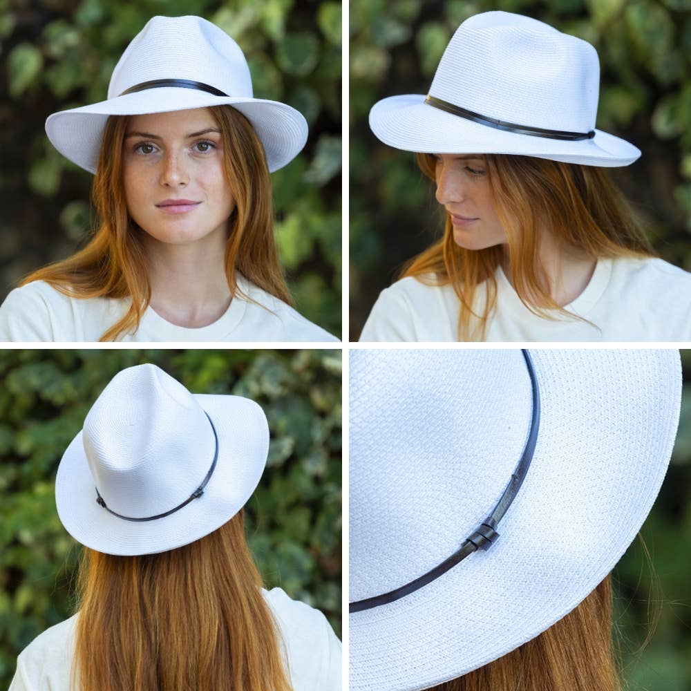 TRAVAUX EN COURS... - Wholesale Straw Hat - Unisex - PAPER HAT leather link63