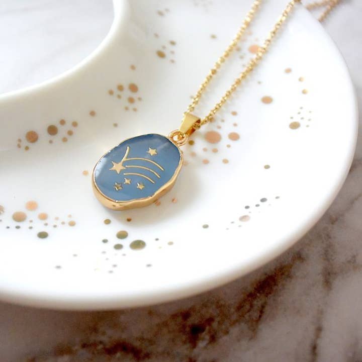 Ashlen - Wholesale Pendant/Charm Necklace - CELESTIAL ASTROLOGY NECKLACE2