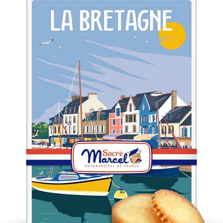 Metal box "Port de Bretagne" | Sacré Marcel for wholesale by Maxim's