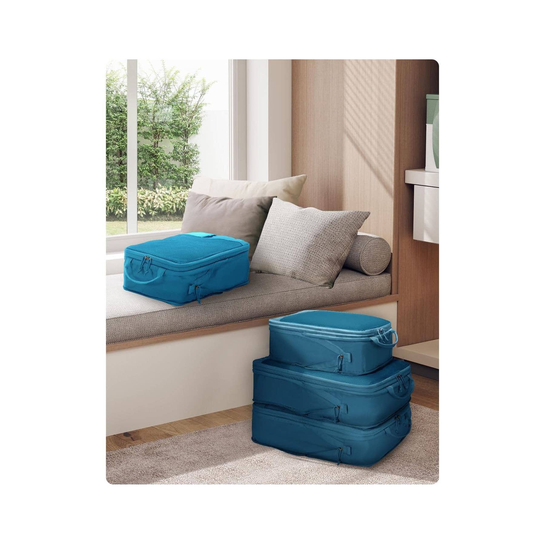 NARWEY INC - Wholesale Packing Cube - 4pcs Compression Packing Cubes, Suitcases Organiser Bag44