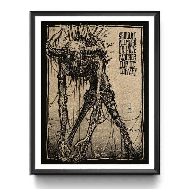 Camus A3 Art Print for wholesale by Godmachine