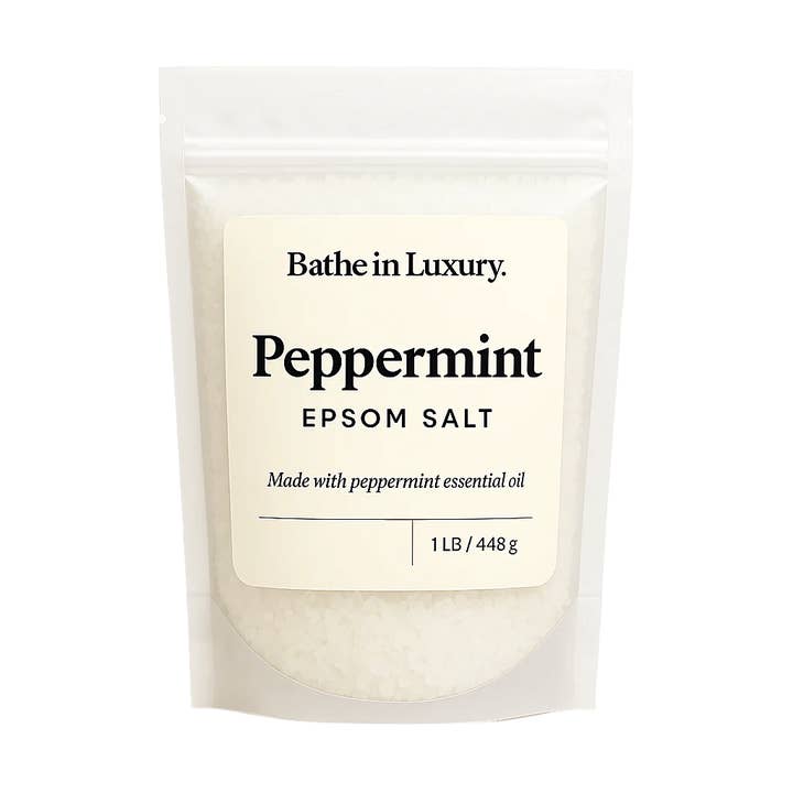 Sal de Epsom de Hortelã-pimenta – Banho Revigorante e Refrescante por atacado de Bathe in Luxury